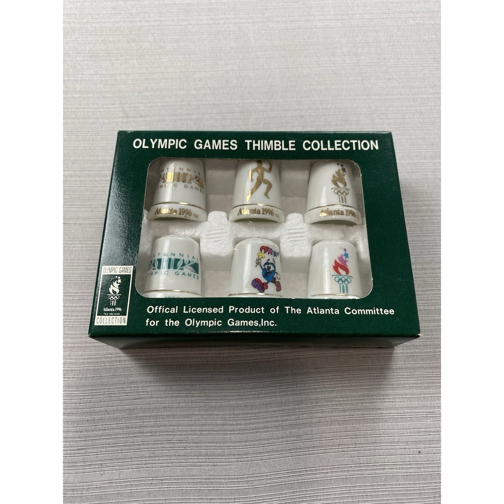 Summer Olympic Games Thimble Collection‎ 1996 Atlanta Izzy